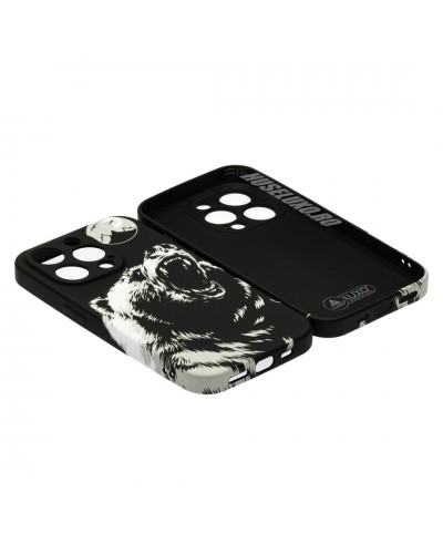 Husă iPhone 14 Pro LUXO TPU Grizzly Bear
