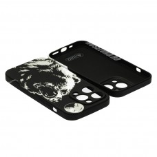 Husă iPhone 14 Pro LUXO TPU Grizzly Bear