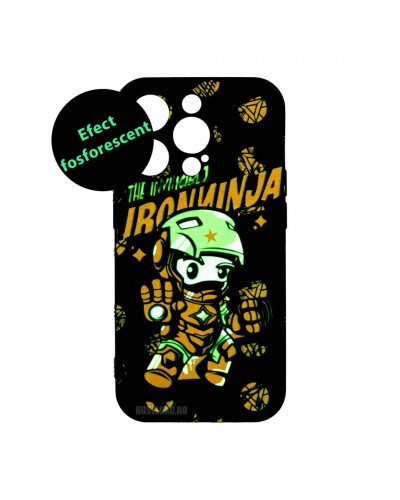 Husă iPhone 14 Pro LUXO TPU Iron Ninja