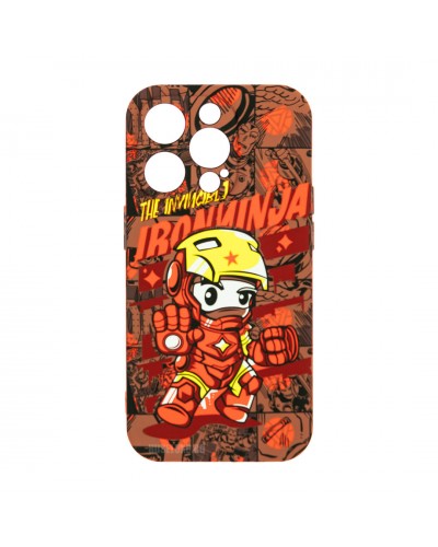 Husă iPhone 14 Pro LUXO TPU Iron Ninja