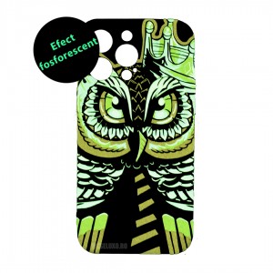 Husă iPhone 14 Pro LUXO TPU King Owl