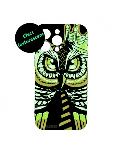 Husă iPhone 14 Pro LUXO TPU King Owl