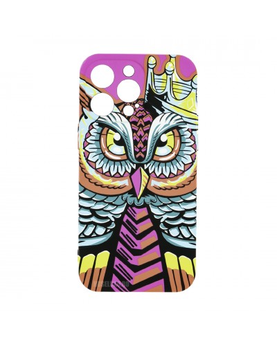 Husă iPhone 14 Pro LUXO TPU King Owl