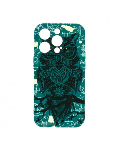 Husă iPhone 14 Pro LUXO TPU Math Owl