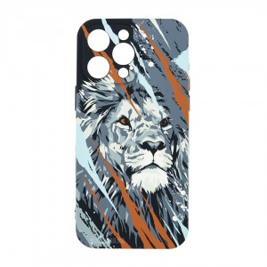 Husă iPhone 14 Pro LUXO TPU Tribal Lion