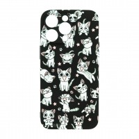Husă iPhone 15 Pro Max LUXO TPU Space Kitties