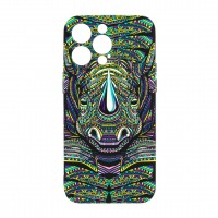 Husă iPhone 15 Pro Max LUXO TPU Tribal Rhino