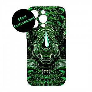 Husă iPhone 15 Pro Max LUXO TPU Tribal Rhino