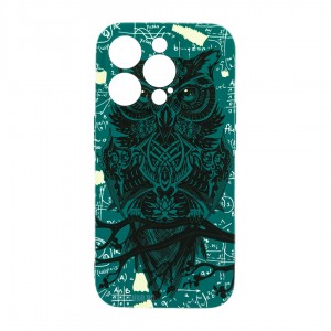 Husă iPhone 15 Pro LUXO TPU Math Owl