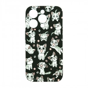 Husă iPhone 15 Pro LUXO TPU Space Kitties