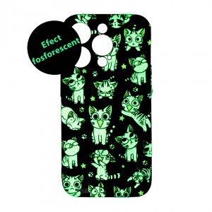 Husă iPhone 15 Pro LUXO TPU Space Kitties