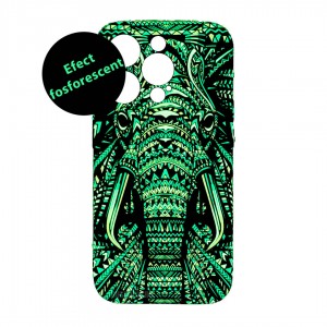 Husă iPhone 15 Pro LUXO TPU Tribal Elephant