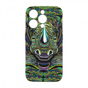 Husă iPhone 15 Pro LUXO TPU Tribal Rhino