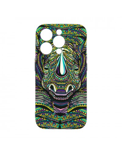 Husă iPhone 15 Pro LUXO TPU Tribal Rhino