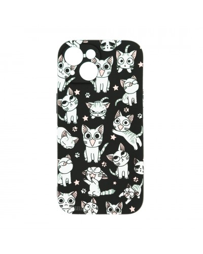 Husă iPhone 15 LUXO TPU Space Kitties