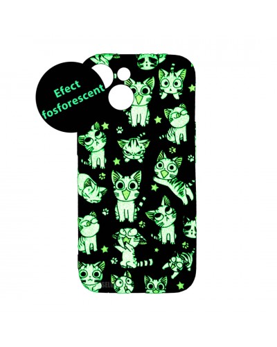 Husă iPhone 15 LUXO TPU Space Kitties Husă iPhone 15 LUXO TPU Space Kitties