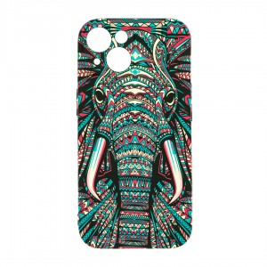 Husă iPhone 15 LUXO TPU Tribal Elephant