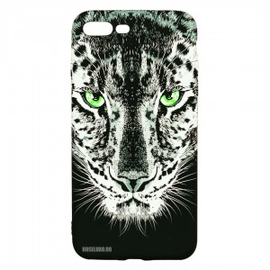 Husă iPhone 7+/8+ LUXO TPU Black Leopard