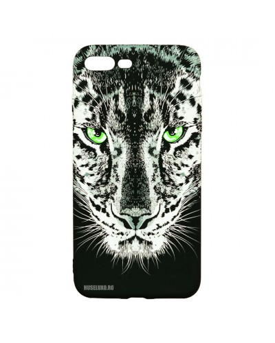 Husă iPhone 7+/8+ LUXO TPU Black Leopard