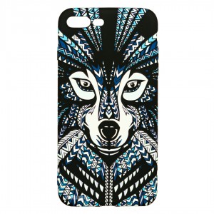 Husă iPhone 7+/8+ LUXO TPU Tribal Wolf