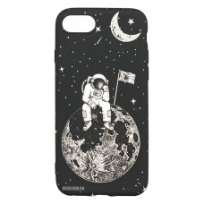 Husă iPhone 7/8/SE2 LUXO TPU Astronaut on the Moon
