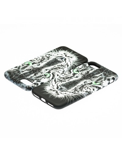 Husă iPhone 7/8/SE2 LUXO Hard Case Black Leopard