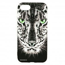 Husă iPhone 7/8/SE2 LUXO Hard Case Black Leopard