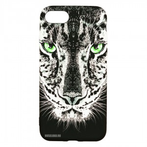 Husă iPhone 7/8/SE2 LUXO Hard Case Black Leopard