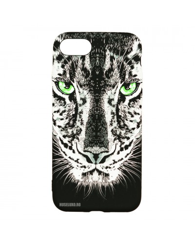 Husă iPhone 7/8/SE2 LUXO Hard Case Black Leopard