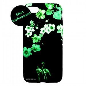Husă iPhone 7/8/SE2 LUXO TPU Flamingo Flowers