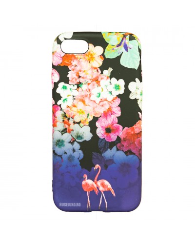 Husă iPhone 7/8/SE2 LUXO TPU Flamingo Flowers