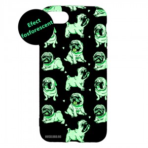 Husă iPhone 7/8/SE2 LUXO TPU Pink.Pug.Love