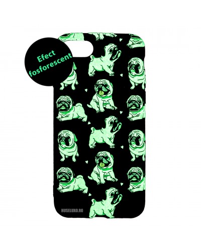 Husă iPhone 7/8/SE2 LUXO TPU Pink.Pug.Love