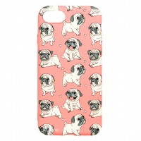 Husă iPhone 7/8/SE2 LUXO TPU Pink.Pug.Love