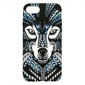 Husă iPhone 7/8/SE2 LUXO Hard Case Tribal Wolf