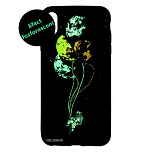 Husă iPhone X / XS LUXO TPU Balloons or Planets