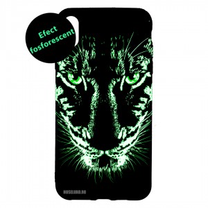 Husă iPhone X / XS LUXO TPU Black Leopard