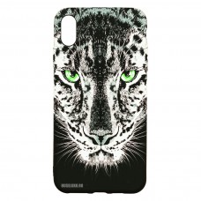 Husă iPhone X / XS LUXO TPU Black Leopard