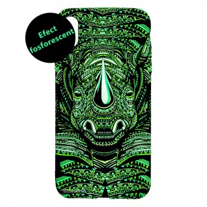 Husă iPhone X / XS LUXO TPU Tribal Rhino