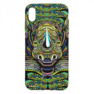 Husă iPhone X / XS LUXO TPU Tribal Rhino