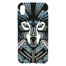 Husă iPhone X / XS LUXO TPU Tribal Wolf