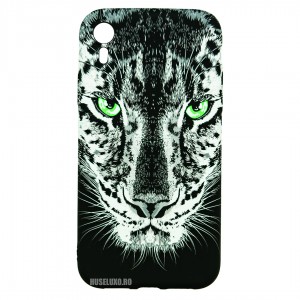 Husă iPhone XR LUXO TPU Black Leopard