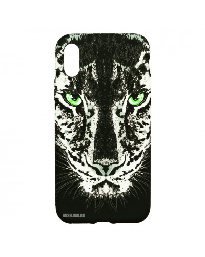Husă iPhone XS MAX LUXO TPU Black Leopard