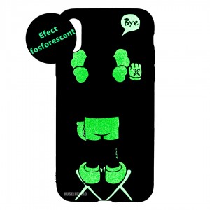 Husă iPhone XS MAX LUXO TPU Bye Kaws