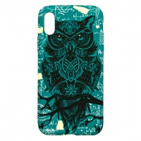 Husă iPhone XS MAX LUXO TPU Math Owl