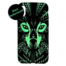 Husă iPhone XS MAX LUXO TPU Tribal Wolf