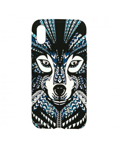 Husă iPhone XS MAX LUXO TPU Tribal Wolf