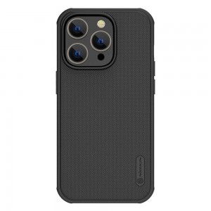 Husă iPhone 14 Pro Max Nillkin Super Frosted Shield Pro Magnetic Negru
