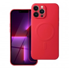 Husă iPhone 13 Pro Max Silicone Mag Cover Rosu