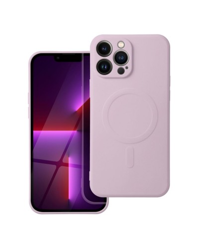 Husă iPhone 13 Pro Max Silicone Mag Cover Roz